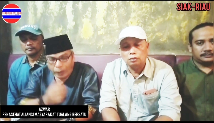 Aliansi masyarakat tualang bersatu Kecewa tidak di libatkan saat kunjungan Tim terpadu kunjungan kerja ke PT Sir