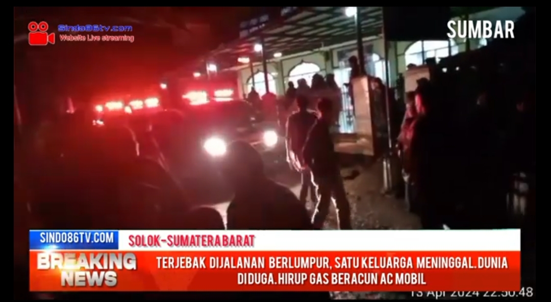 Terjebak di jalan berlumpur satu keluarga meninggal dunia di duga hirup gas beracun AC mobil