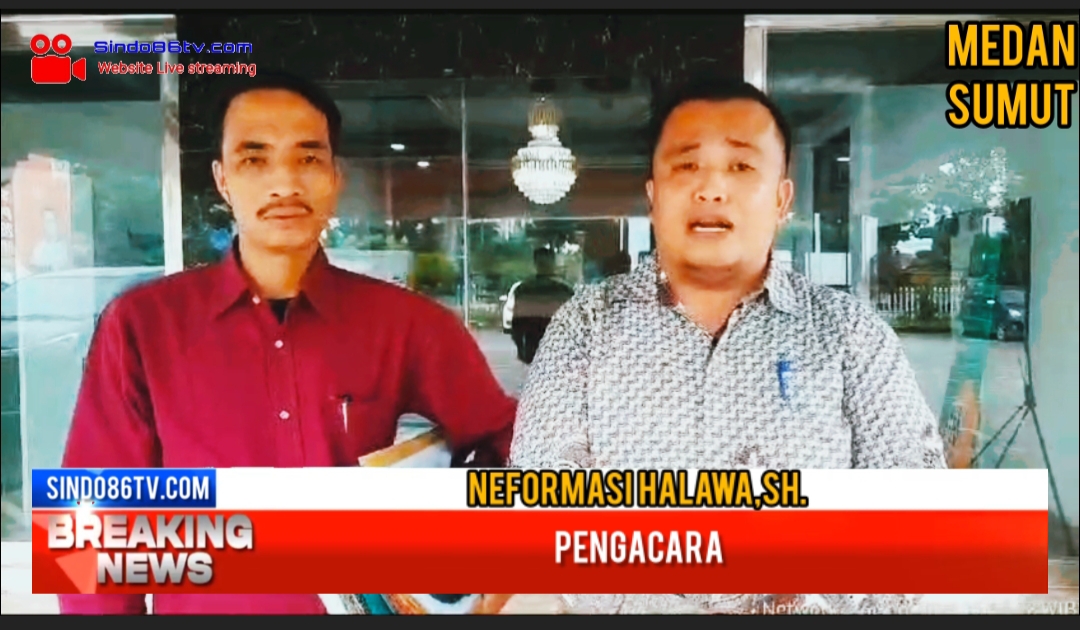 Pengacara Adv ,Neformasi Halawa,SH,Somasi Kepala  Disnaker Provinsi Sumatera Utara.