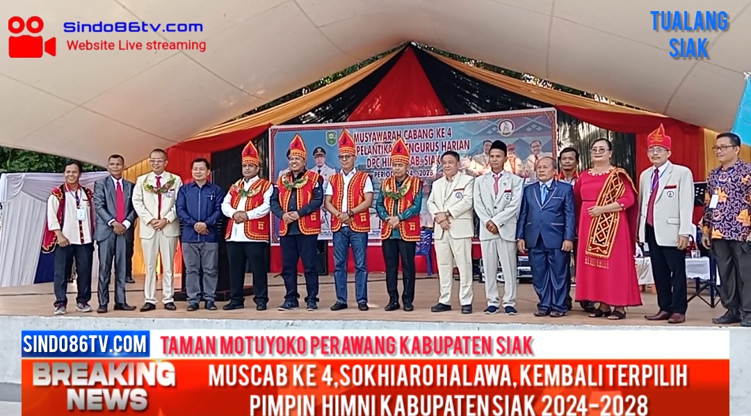 Muscab ke 4  sokhiaro halawa kembali terpilih  Pimpin HIMNI kabupaten Siak Periode 2024-2028