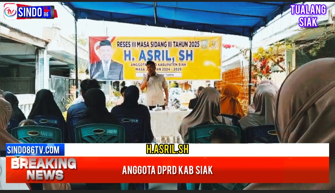 Masalah Blangko KTP,Beasiswa,,dan Infrastruktur di Reses III  H.Asril,SH