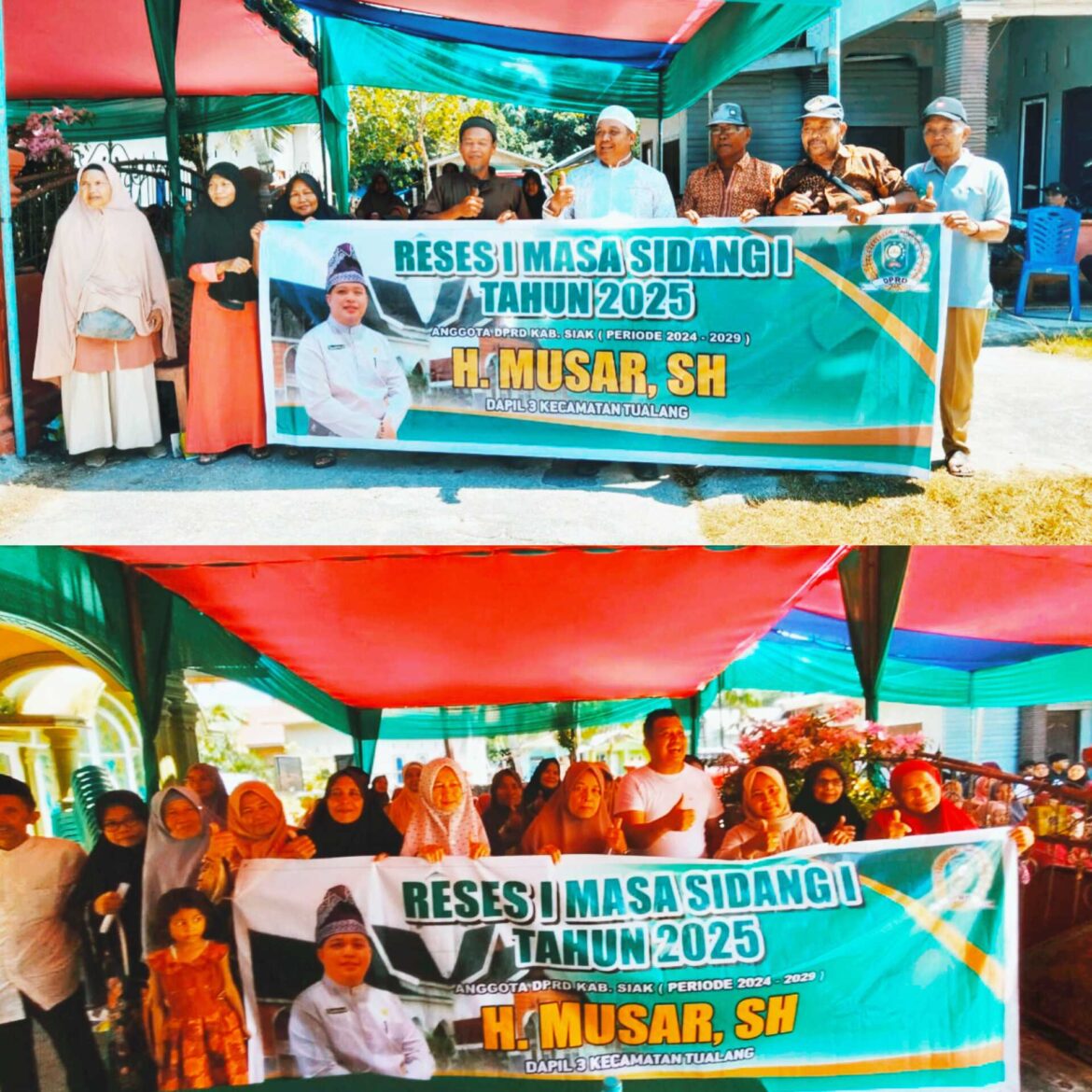 Gelar reses 1 Anggota Dewan H Musar SH,siap Perjuangkan Aspirasi demi kesejahteraan masyarakat