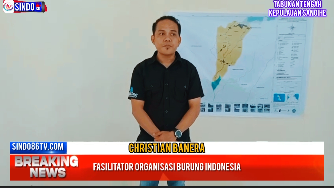 Organisasi Burung Indonesia kabupaten Sangihe mengadakan Pertemuan dengan perwakilan masyarakat.