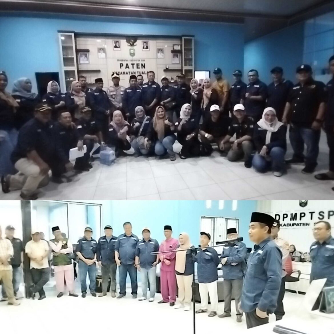 Camat Tualang lepas Rombongan Masyarakat Tualang Peduli(MTP) Beri Bantuan Ke Provinsi Aceh,Sumut,dan Sumbar