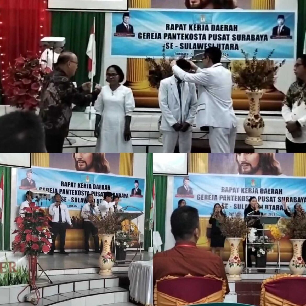 Majlis Daerah Gereja Pantekosta Pusat Surabaya Sulawesi Utara menggelar Rapat kerja Daerah