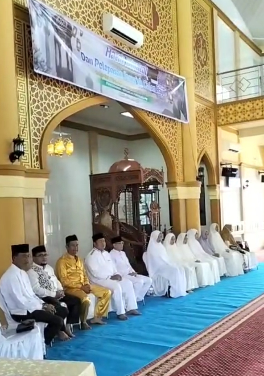 Pemerintah Kampung Tualang gelar halal bi halal dan Pelepasan jemaah calon Haji Kampung Tualang tahun 2026M/1447H.
