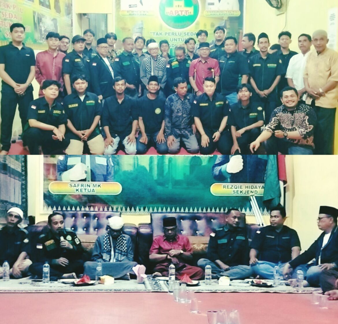 Dari kritik ke Rezeki,keluarga Besar APTT potong 2 ekor kambing,syukuri anggota yang diterima kerja.