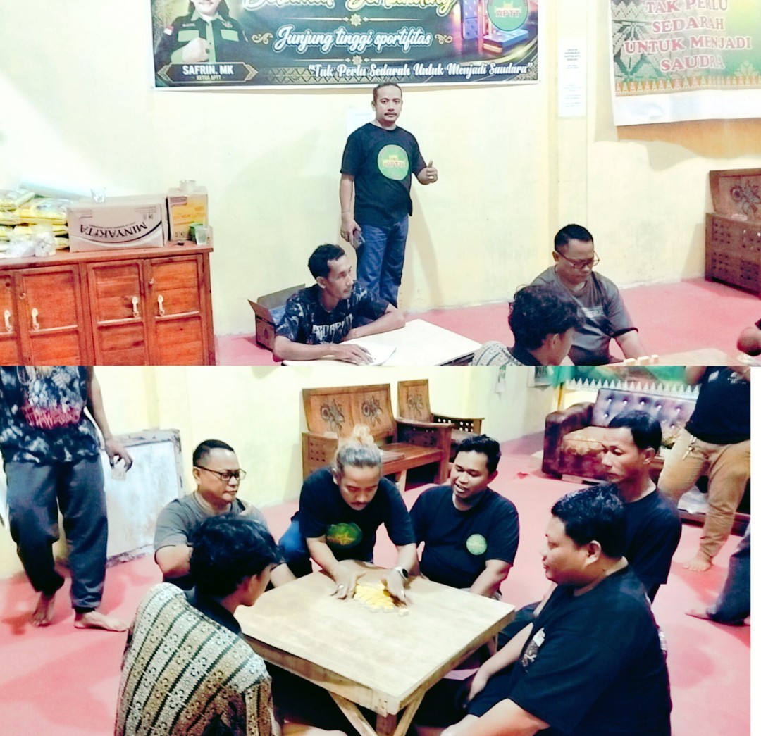 Aliansi putra Tempatan Tualang gelar pertandingan Domino,junjung tinggi sportivitas